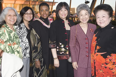 Amy Agbayani, Lisa Sueki, Alvenia Rhea Albright, Sou Wong-Lee, Dr ...