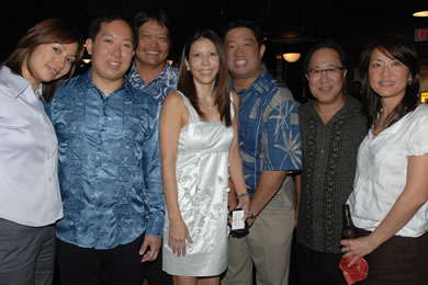 Connie and Chris Wong, James Pacopac, Lorrie Stone, Brian Uy, Derrick ...