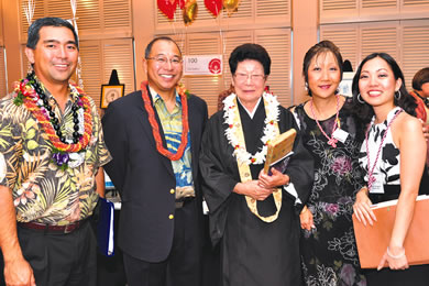 Mark Yamada, Curt Otaguro, Irene Masumoto, Deborah and Dawn Nakagawa ...