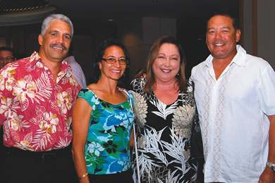 Carter and Heidi Kamana, Renee and Rick Nakashima | HRA's Hall Of Fame ...