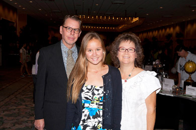 Steven and Diana Sellner, and Stephanie Hoe