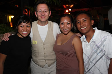 Michelle Melendres, Michael Emerson, Christine Casil and Bobby Balmonte