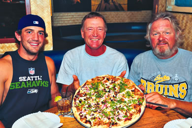 Jack Allen, Gordon Plowman and Ron Bagron