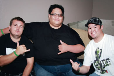 Andrew Meixsell, Shane Kauwe and Wade Takano