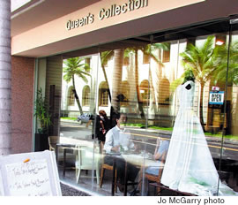 Queen’s Collection is part cafe, part gift shop, part wedding planner and part tea shop