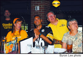 Chris and Dominic omayo with her parents, Ed and Judy Coleman