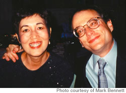 With wife Patricia Ohara