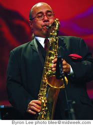 Maestro Catingub also blows a mean saxophone