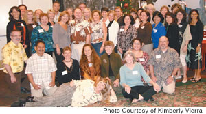 Hawaii Community Foundation PONO Leadership Program Fellows (2003-2006) at at recent annual gathering to strengthen networks and share their experiences as nonprofit leaders