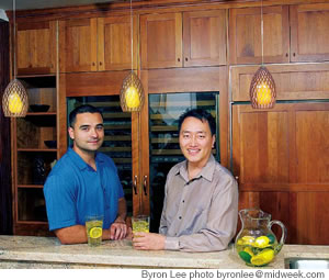 Brothers Ryan Boyd and Steve Pak of American Cabinetry