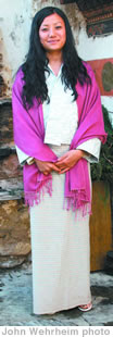 Bhutan native Thinley Coden is interviewed in the film