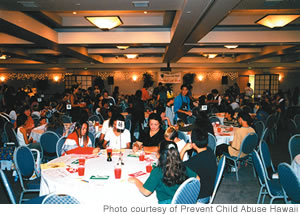 The breakfast is a popular event with families