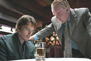 Ethan Hawke and Philip Seymour Hoffman in Before The Devil Knows You're Dead
