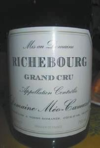 This Richebourg is rich, $650