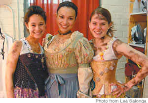 Lea Salonga as Fantine (center) in Les Miz
