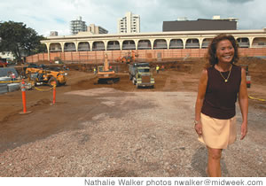 Pattie Heatherly is all smiles because of the new gym