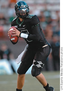 Colt Brennan: headed for D.C.