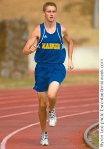 Dawson Vorderbruegge: a state 3,000-meter record of 8:58:14