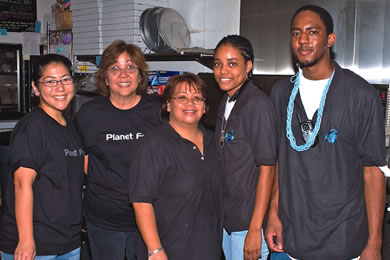 Lisa MIyamoto, Darlene Sugimoto, Mel Yacap, Tamika Poore and Terrence Burnett