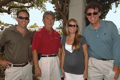 Brian Davies, David Mayeda, Tiffany Davies and Joe Leonardo