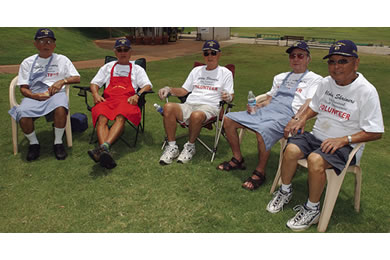 Herb Foo, Ken Chun, Alfred Yuen, Tommy Chun and Sam Tanabe