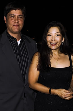 Robert Penebacker and Lorraine Akiba