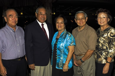 Glenn Takasato, Danny and Linda Uehara, Richard and Joanne Kon