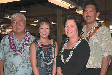 Paul Kobata, Shirley Heatherly, Ann Tanouye and Jason Okuhama