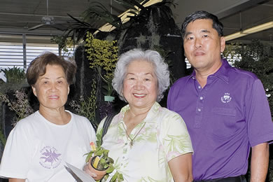 Ruby Miyasato, Ruth Chun and Edwin Oka