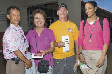 Dong Man Park, Julie Shinn, David Bylsma and Mary Bern