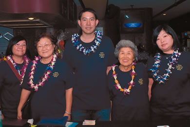 Denise Wong, Lily Cheung, Chris Cheung, Frances Shimotsu and Devi Cheung