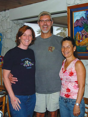 Karen Ostborg, Mike O’Hara and Alexis Freeman