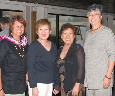 Leona Soto, Susan Lau, Cammy Marshall and Jackie Pactol