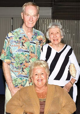 Red Miller, Jeri Parker and Ruth Petersen