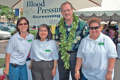 Laverne Frantz, Adelina Openano, Dave Rasmussen and Frances Pettigrew