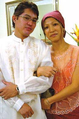 Arnold Pascua and Sally Basilio