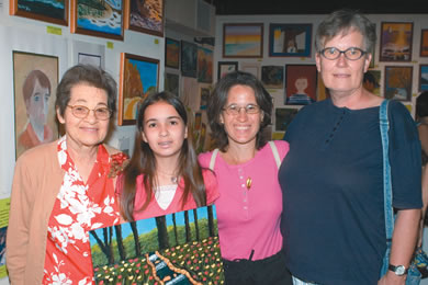 Elsie Yokoyama, Kelly and Amy McDermott, Hannelore Wilhelm