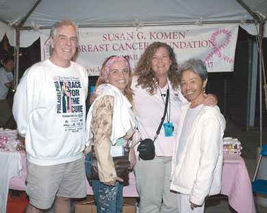 David Murray, Kat Reeves, Kathy Sassi and Vivian Murray