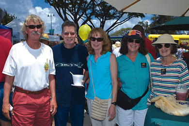 George Eagle, Jim Malehorn, Marty Eagle, Sandy Pablo and Chickie Teixeira