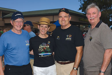 Jim Turner, Paula and Bob Ress, Jim Mazzola