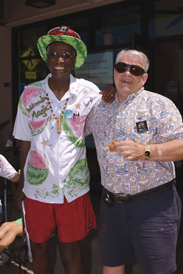 Wally Amos and Eldon Almquist