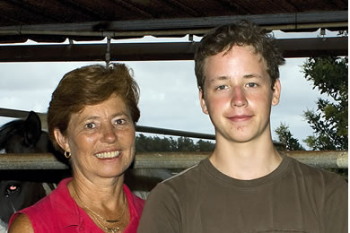 Patti Silva and Nicolas Gautschi