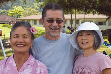 Irene Ramirez, Bill and Amy Helm