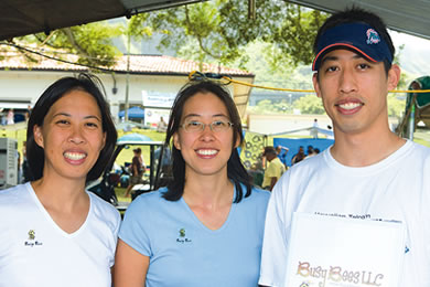 Chrysti Lu, Sheri Tamamoto and Mark Chun