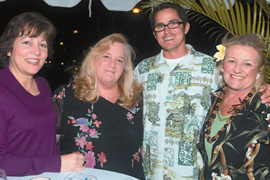 Christina Cox, Buffy Owens, Leon Mosher and Roberta Fujioka