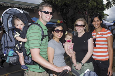 Parker, Frank and Christine Gould, Kendell and Addie Herr, Roshani Sellon