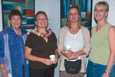 Helen Iaea, Kathy MacDonald, Ela Zapf and Jane Kaissle 