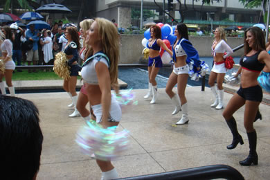 NFC cheerleaders