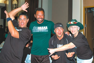 The University of Hawaii men's and women's basketball teams kicked off fall practice with the UH Oha